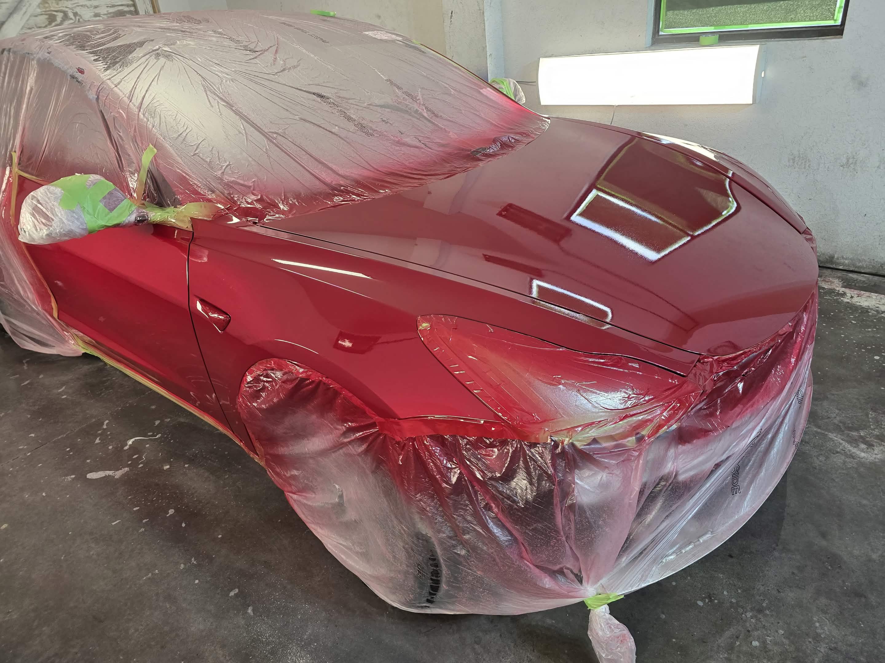 Vehicle after repair