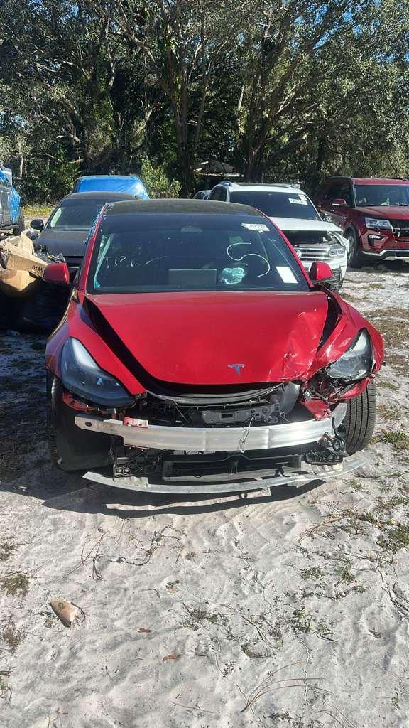 Vehicle before repair