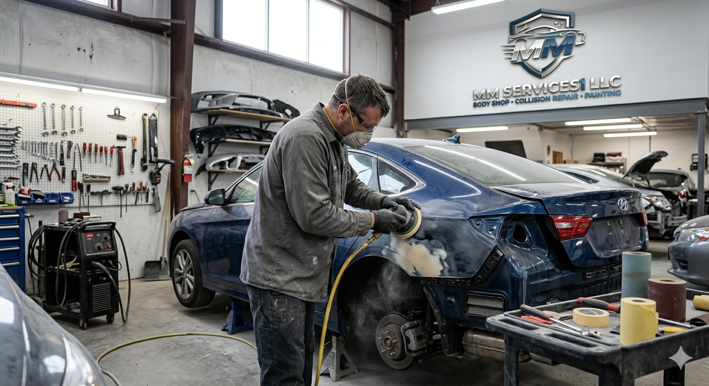 MM Services1 LLC - Expert collision repair and auto painting in Raleigh NC